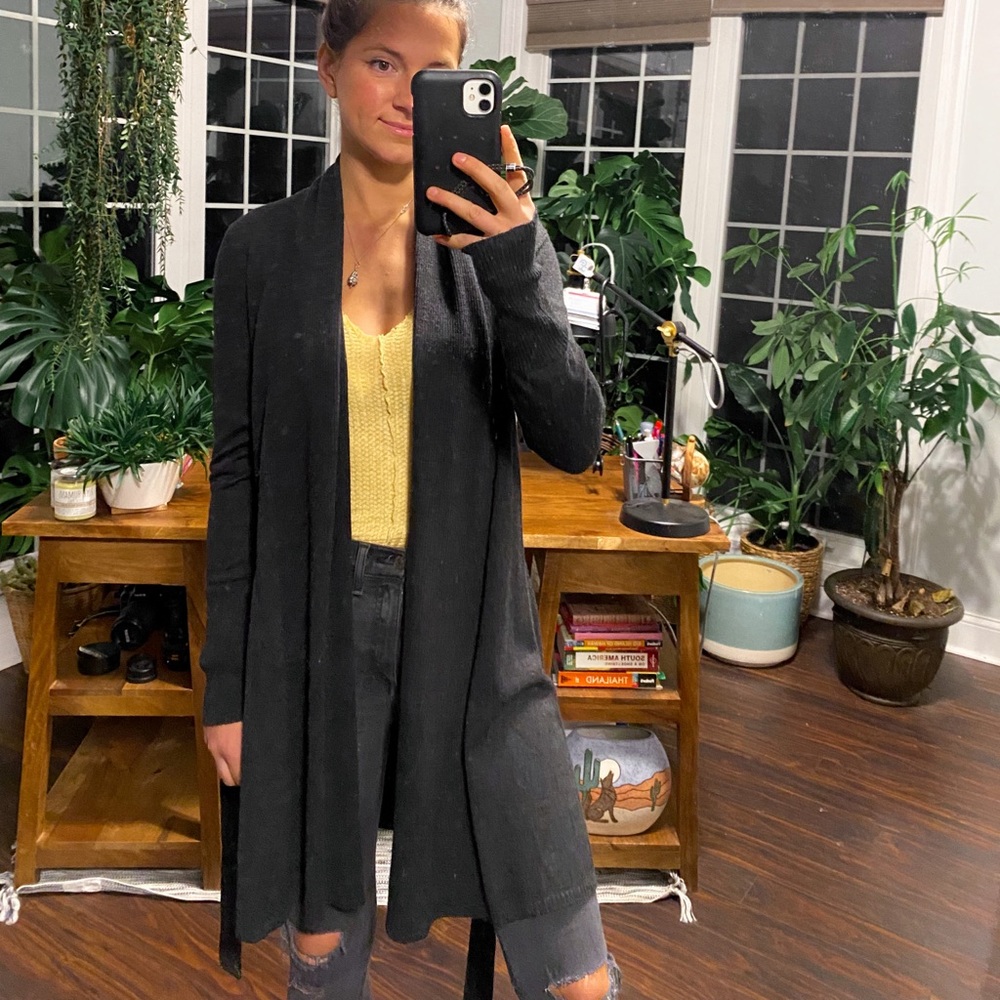 TAHARI CARDIGAN WOOLD BLEND